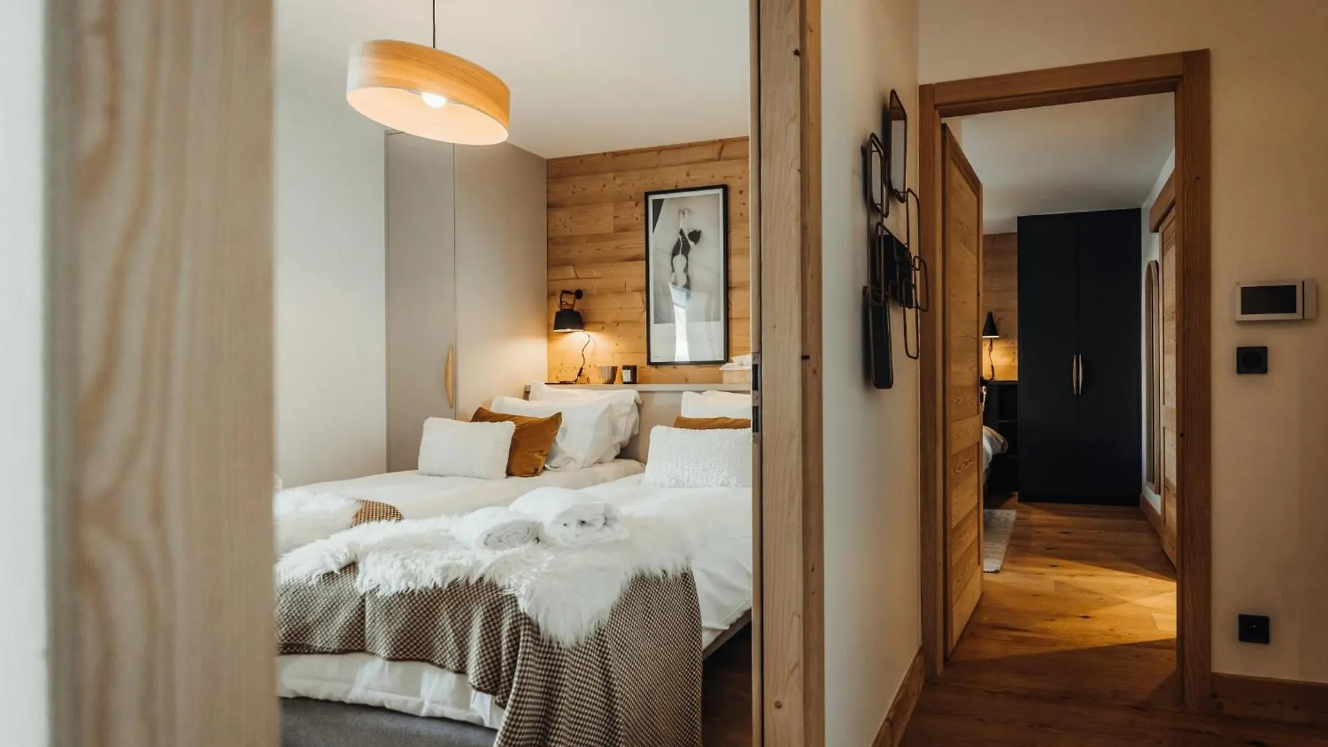 Le Cocon Blanc - Appartement « Cosy & Chic » Megève 0*,