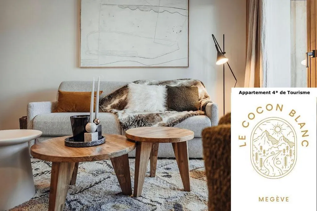 Apartment Le Cocon Blanc - Appartement « Cosy & Chic » Megeve