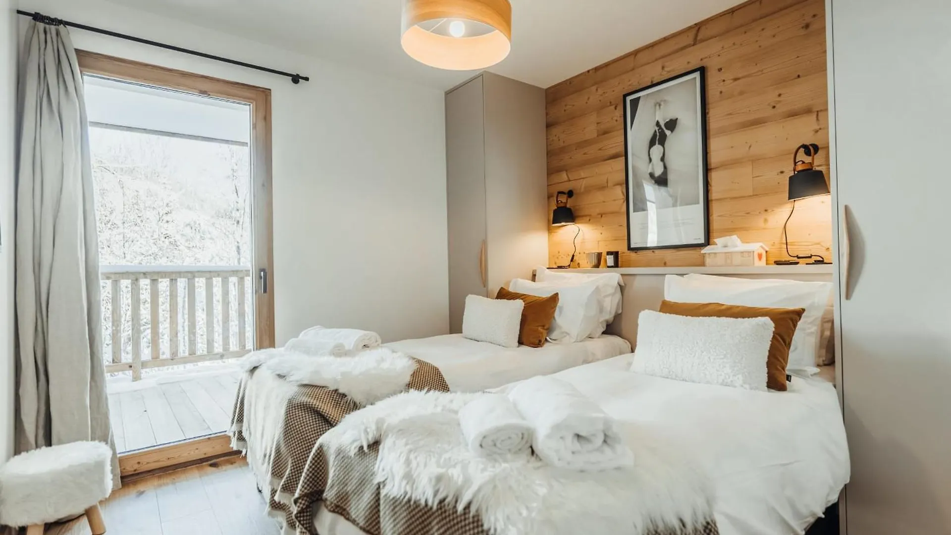 Apartment Le Cocon Blanc - Appartement « Cosy & Chic » Megeve
