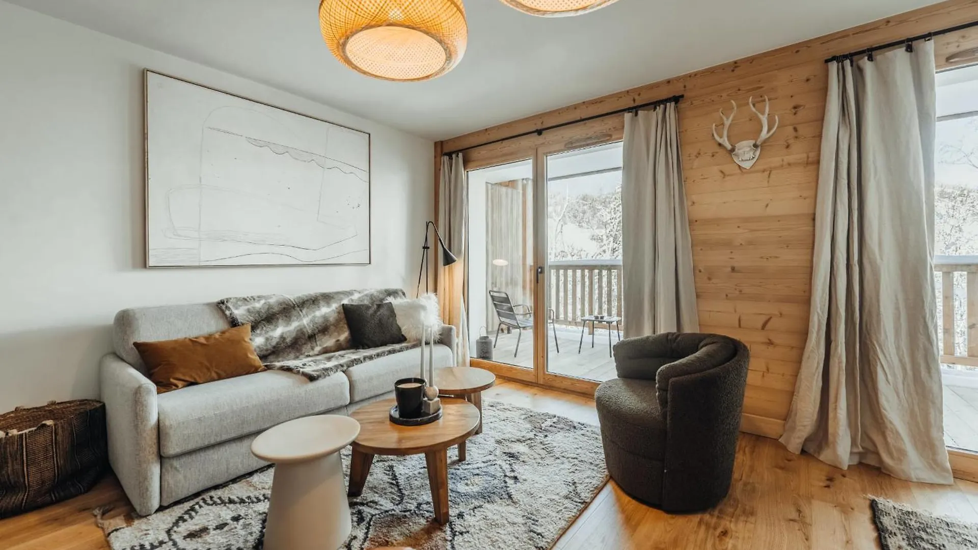 Apartment Le Cocon Blanc - Appartement « Cosy & Chic » Megeve France